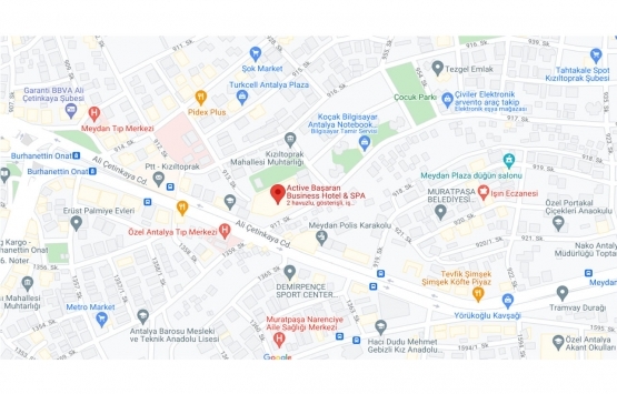Active Başaran Business Hotel - SPA 77.1 milyon TL ye icradan satılıyor!