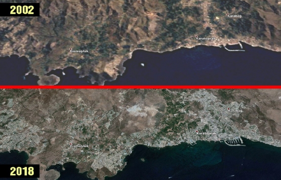 Bodrum da imara açık boş arazi bulmak imkansız!