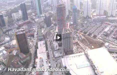 42 Maslak Rezidans'ın havadan yeni videosu!