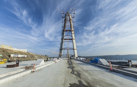 3. Boğaz Köprüsü son durum fotoğrafları!