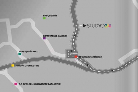 Stüdyo 24 Ispartakule nerede? 