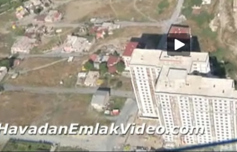  Asrın Konutları'nın havadan videosu! 