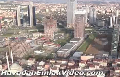  Levent Tekfen Kule projesinin havadan görüntüleri! 