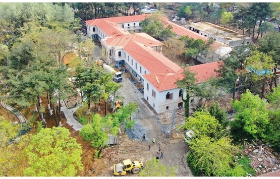 Tarihi Hadımköy Askeri Hastanesi restorasyonunun yüzde 70 i tamamlandı!