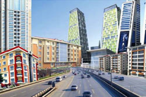 E-5'te arsaların metrekaresi 1.000 YTL'den başlıyor