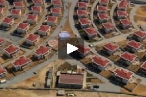 Kelebekler Vadisi Bahçeşehir'in havadan görüntüleri!