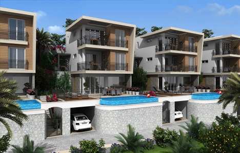 Bodrum Fabay Adabükü Evleri fiyatları 146 bin 500 Euro’dan başlıyor.