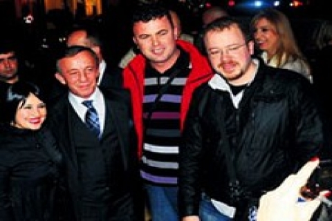 Ali Ağaoğlu, Akaretler'de yapılan partiye damga vurdu!