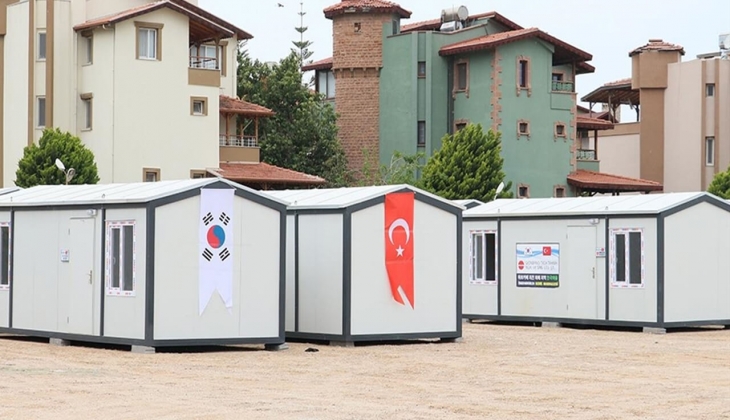 İskenderun da depremzedeler için kurulan 201 konteynerde yaşam başladı!