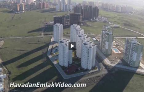 Garanti Koza Ispartakule Evleri havadan görüntülendi! 