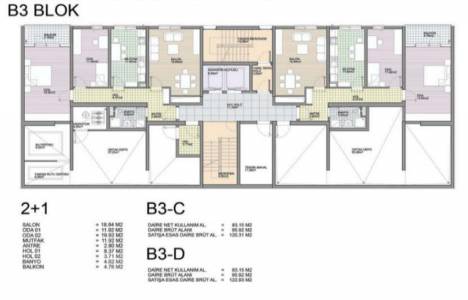 TOKİ Kayaşehir 19. Bölge kat planları!