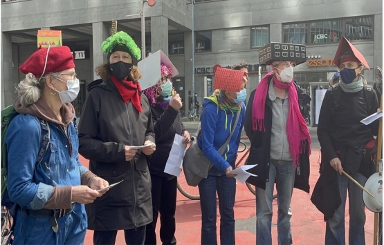 Berlin de yüksek kiralar protesto edildi!