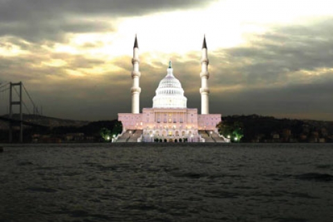 Alternatif Çamlıca Camii Yarışması'na absürd projeler başvurdu! 