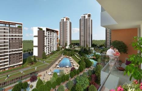 Göl Panorama Evleri Bahçeşehir de yüzde 25 peşinatla! 60 ay 0 faizle!