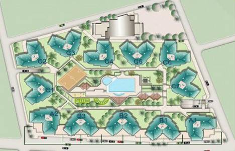 Triad Park vaziyet planı!