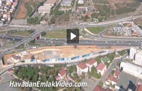 Kur İş Kule havadan video