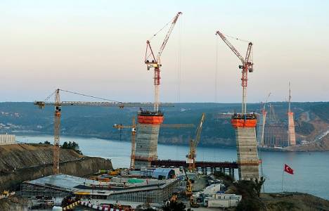 3. Boğaz Köprüsü'nde yolun yarısı geçildi!