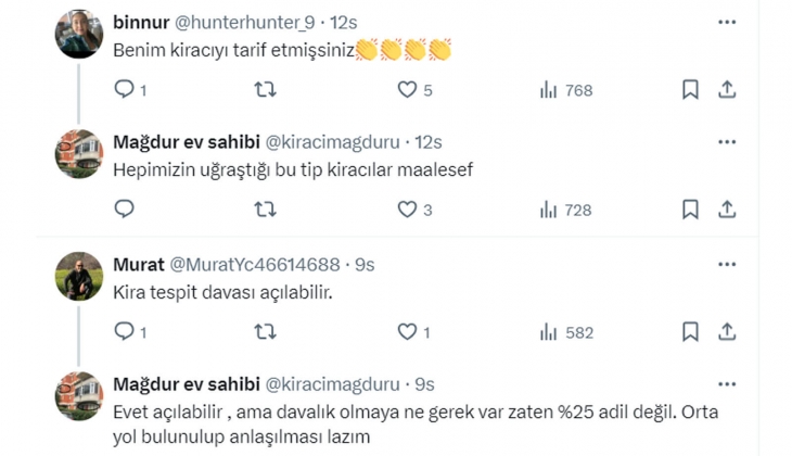 Mağdur ev sahibinden kiracıya yüzde 25 çıkışı: Bu sizin fırsatçılığınız kusura bakmayın!