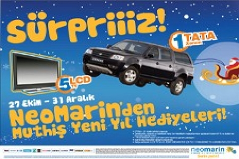 Neomarin AVM, yeni yıl çekilişi sonuçlandı!