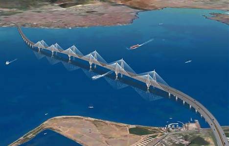 İzmit Körfez Geçişi Köprüsü'nün dökümü yapılıyor!