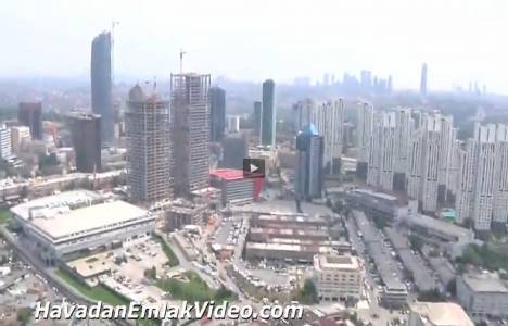 Bay İnşaat Maslak 42 Evleri'nin havadan yeni görüntüleri!