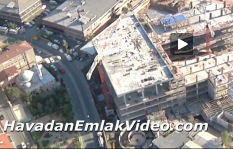  Kağıthane Dördüzleri'nin havadan görüntüleri!