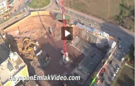  Work Square Kurtköy projesi havadan görüntülendi! 