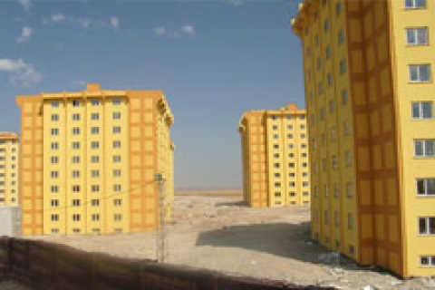 TOKİ Kütahya Simav'da kuralar çekildi