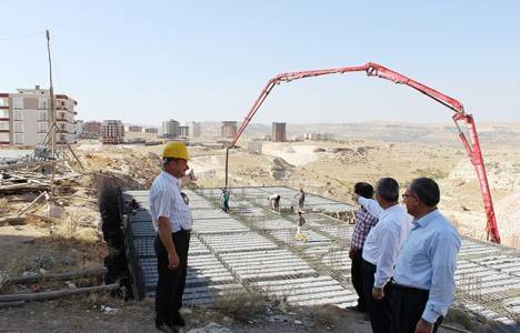  Mardin'de yatılı Kur'an Kursu inşaatı devam ediyor!