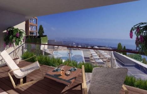 Eurotolia Evleri Büyükçekmece de 3+1 çatı dubleksleri 460 bin TL!