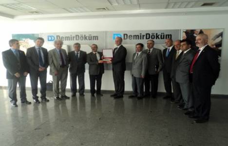 Demirdöküm fabrikası, İSİB toplantısına ev sahipliği yaptı! 