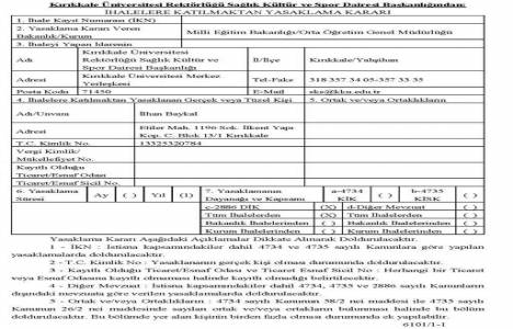 İlhan Baykal a ihalelere katılma yasağı!