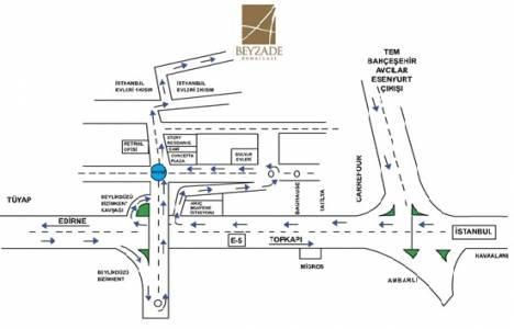 Beyzade Konutları Beylikdüzü nde 481 bin TL ye 3+1!