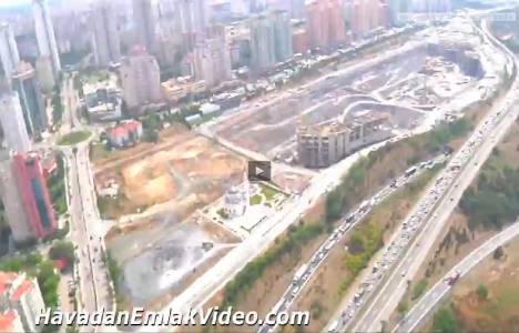 Rönesans Gayrimenkul Ataşehir Ofis projesi havadan görüntülendi!