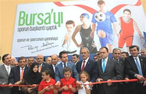 Bursa Şahin Başol Spor Kompleksi hizmete açıldı!