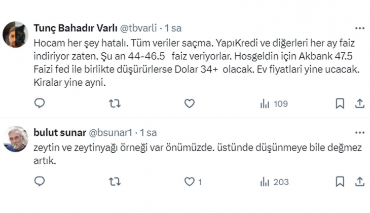Merkez Bankası kiralarda düşüş sinyalleri olduğunu işaret etti, ünlü ekonomist Bunlar da mı TÜİK göstergesi? dedi!