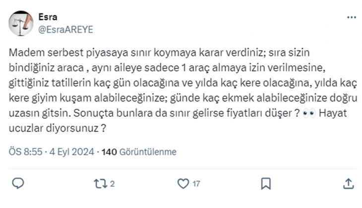 Ev sahiplerinden yüzde 25 sınırlamasının kaldırılması hataydı açıklamasına tepki yağdı!
