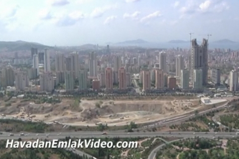  Garden Planet projesinin inşaatının havadan videosu!
