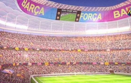 Barcelona nın stadı Nou Camp ın müthiş detayları!