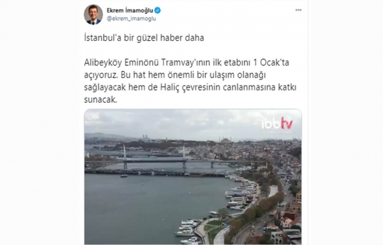 İstanbullular müjde! 1 Ocak ta açılıyor!