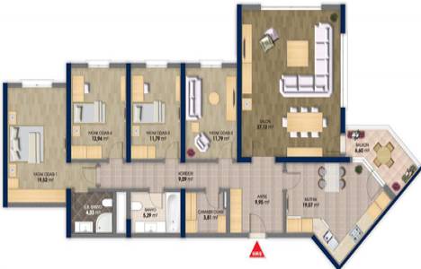  Nish Adalar kat planı!