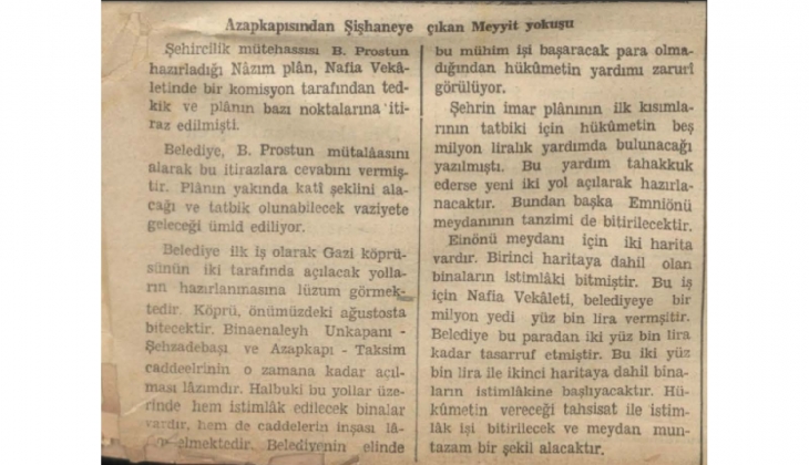 Eminönü Meydanı 1939 yılında tasarlanmış!