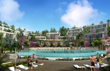 Bodrum Andanos Evleri'nde 3+1 flat daireler 250 bin TL!