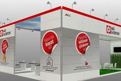 AKG Gazbeton, 2-6 Mayıs 2012 tarihleri arasında 35. Yapı Fuarı İstanbul'da!