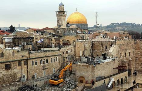 İsrail tarihi binaları yıkıp, çok amaçlı kompleks inşa edecek!