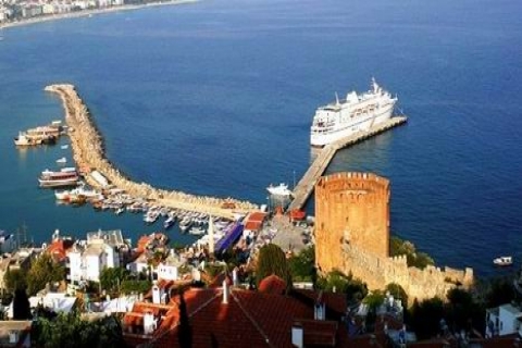 Alanya Kalesi'ne teleferik ve yürüyen merdiven geliyor!