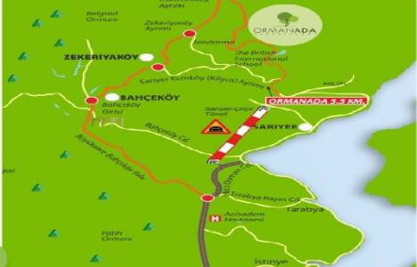 Eczacıbaşı Gayrimenkul Ormanada nerede?