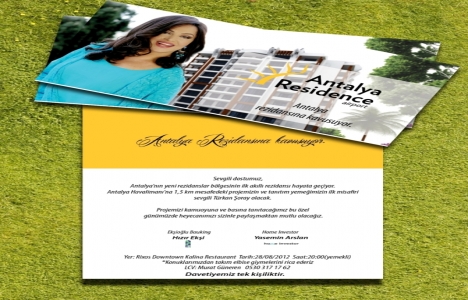 Antalya Residence projesini Türkan Şoray tanıtıyor!