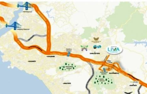 Liva Turkuaz Konutları nda 1.055 TL den başlayan taksitler!