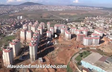 Tuzla Emlak Konutları'nın yeni havadan görüntüleri! 